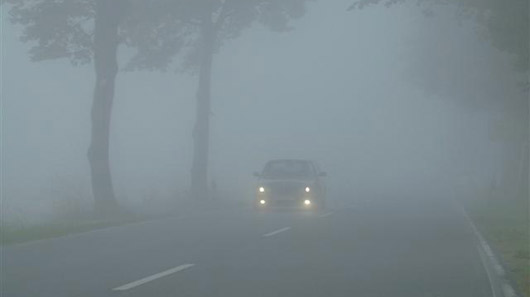 kỹ năng lái xe đường sương mù 