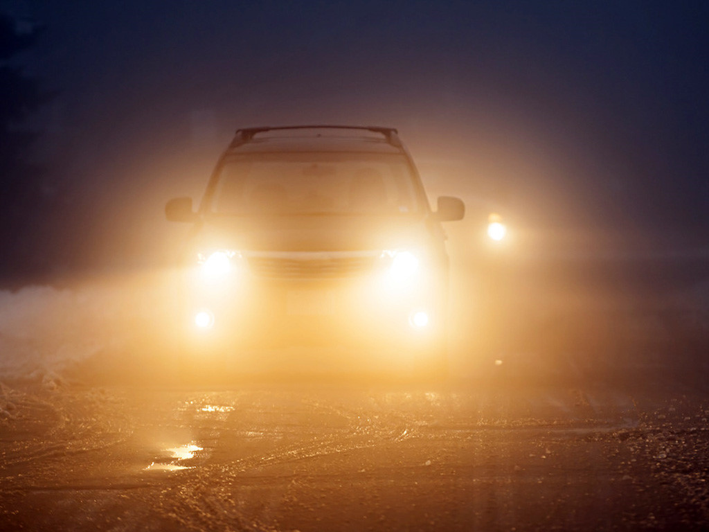 kỹ năng lái xe đường sương mù
