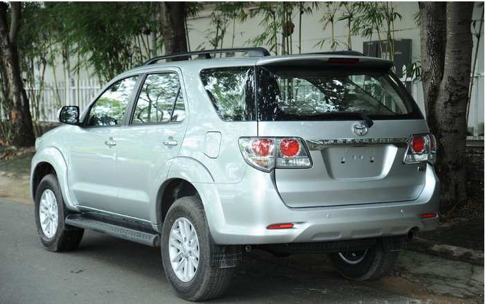 ngoại thất xe ô tô Toyota Fortuner