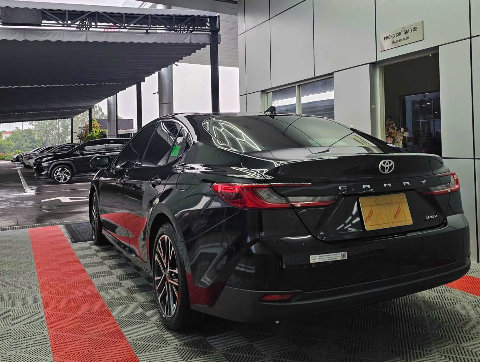 Đuôi xe Toyota Camry