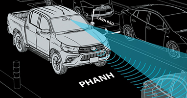 Toyota Hilux trang bị an toàn hiện đại