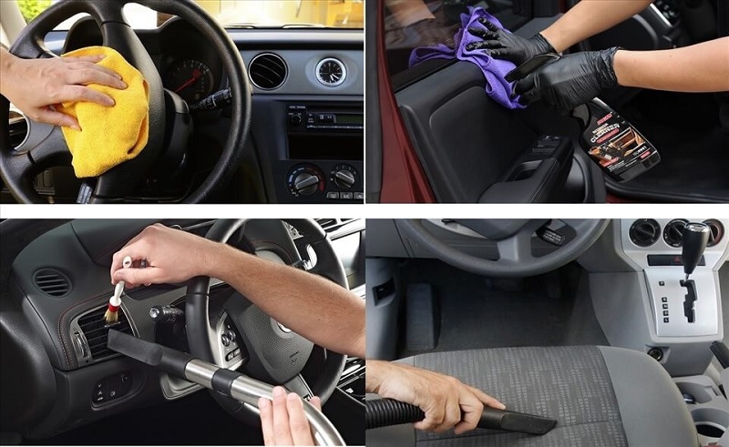Cách chăm sóc nội thất ô tô đơn giản hiệu quả