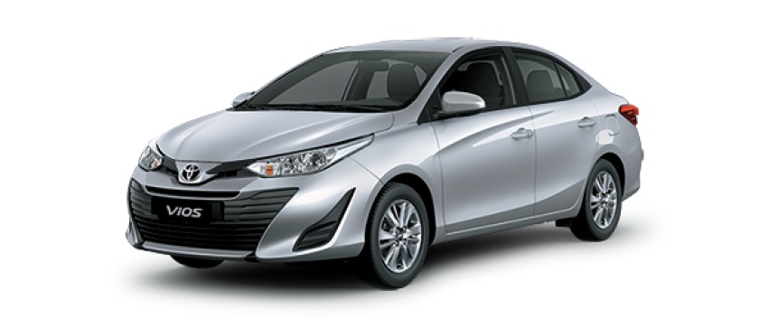 Các màu xe Vios hiện nay