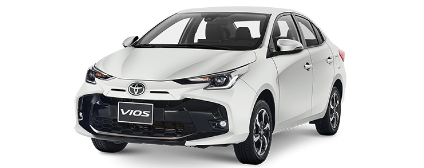 Các màu xe Vios hiện nay