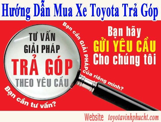 Mua Xe Toyota Trả Góp Ở Lào Cai Uy Tín Chuyên Nghiệp