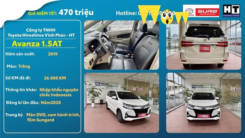 Bán Xe Cũ Toyota Fortuner 2018 Toyota Avanza 2018