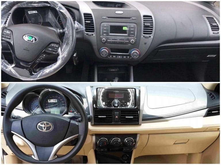 So sánh kia cerato và toyota vios để lựa chọn mẫu xe ưng ý nhất