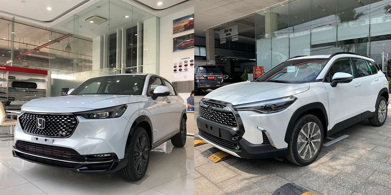 So sánh Toyota Cross và Honda HRV: Lựa chọn nào đáng mua hơn?