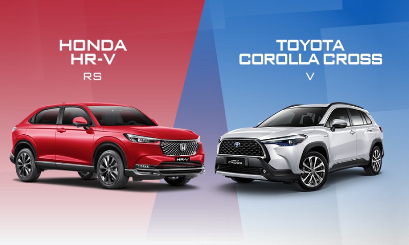 So sánh Toyota Cross và Honda HRV: Lựa chọn nào đáng mua hơn?