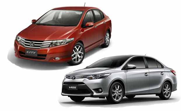 So Sánh Toyota Vios 2017 và Honda City 2017