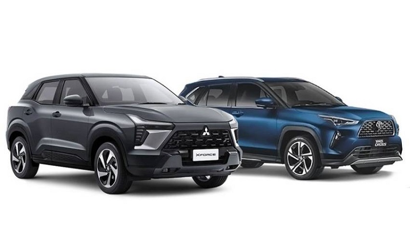 So sánh Toyota Yaris Cross và Mitsubishi Xforce: Sự lựa chọn nào tốt?