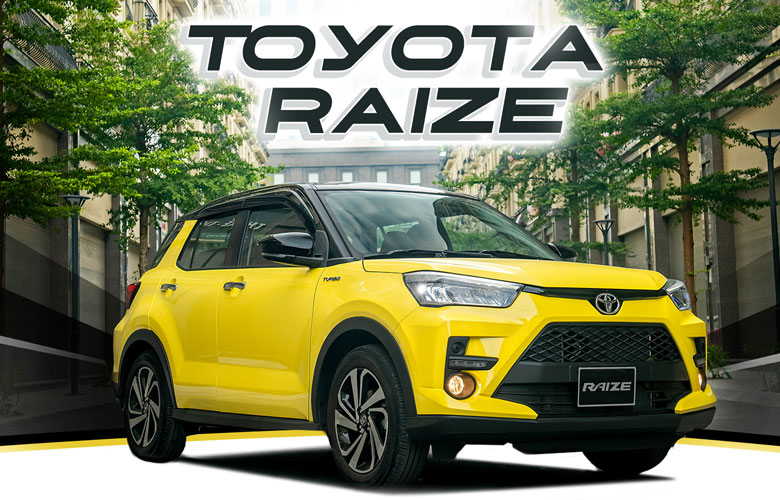 Dòng xe Toyota Raize phiên bản mới nhất 2022 
