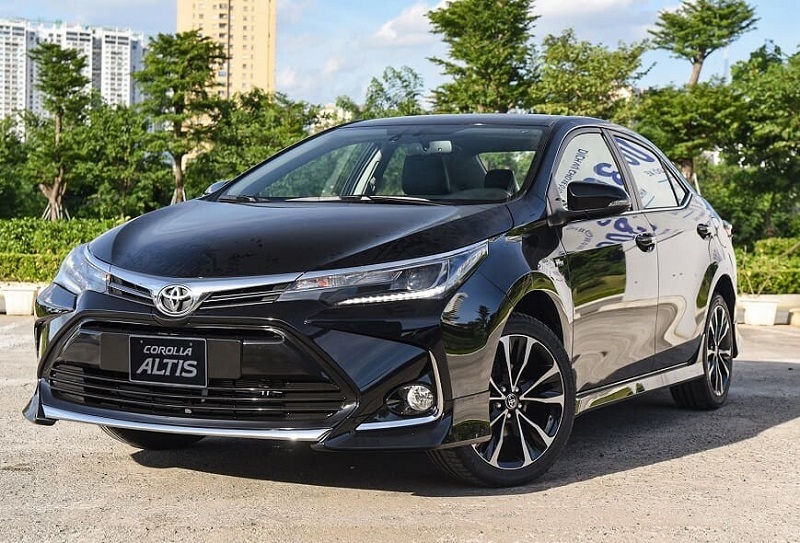Kích thước xe Altis 2022