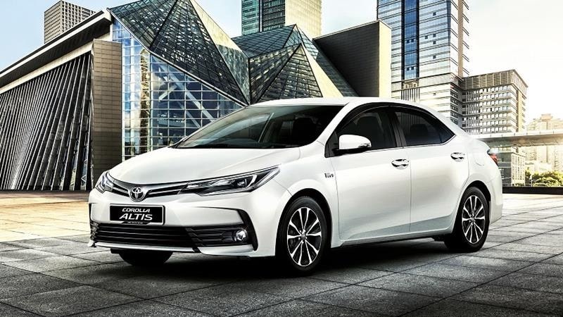 Kích thước xe Altis 2019