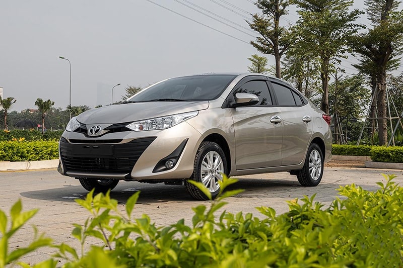 Bảng giá xe Vios tại Toyota Vĩnh Phúc