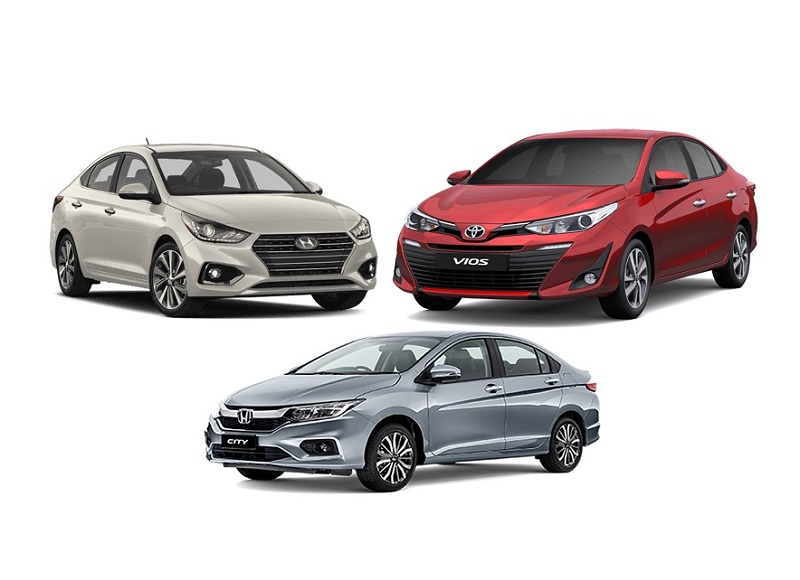 So sáng Accent, Vios và City chi tiết