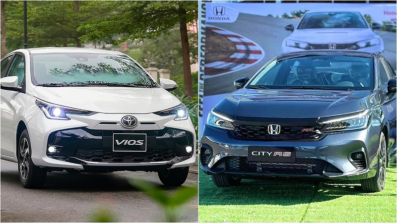 So sánh hệ thống an toàn Honda City và Vios