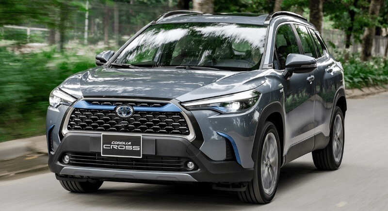 So sánh ba phiên bản xe Toyota Corolla Cross 2022