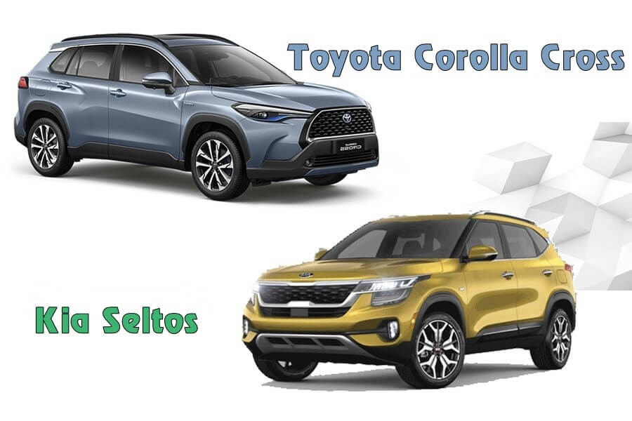 So sánh Toyota Cross và Kia Seltos qua ngoại thất