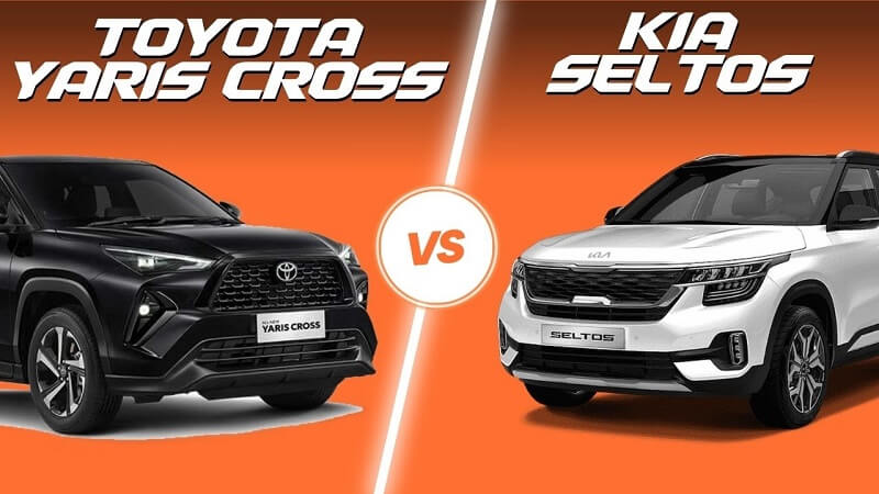 So sánh Toyota Cross và Kia Seltos qua ngoại thất