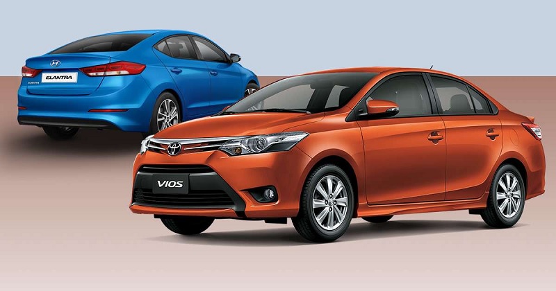 Nên mua Vios hay Elantra tốt hơn?