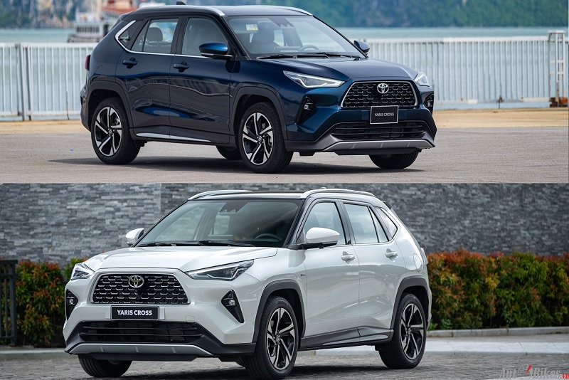 So sánh các phiên bản Yaris Cross chi tiết qua giá bán