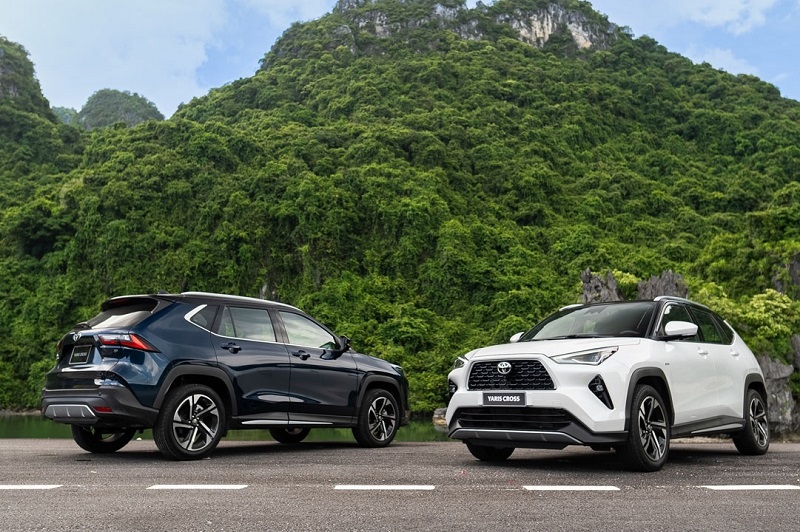 So sánh các phiên bản Toyota Yaris Cross