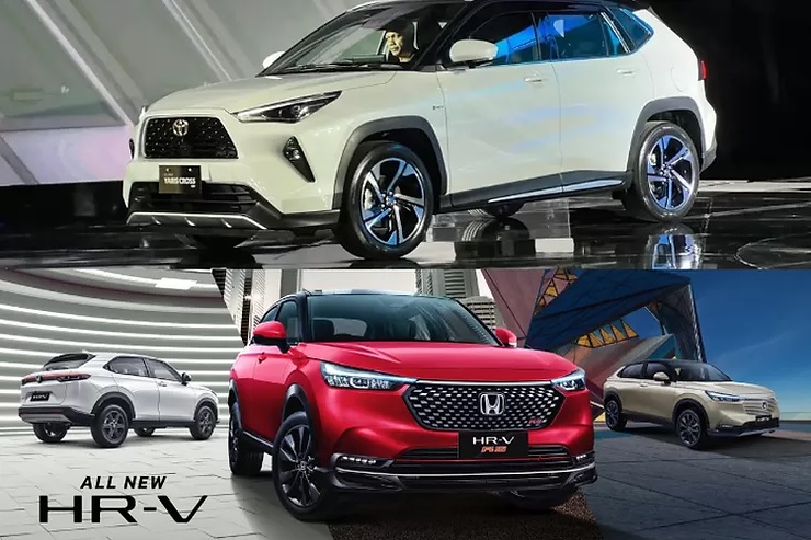 So sánh Toyota Yaris Cross và Honda HRV qua
