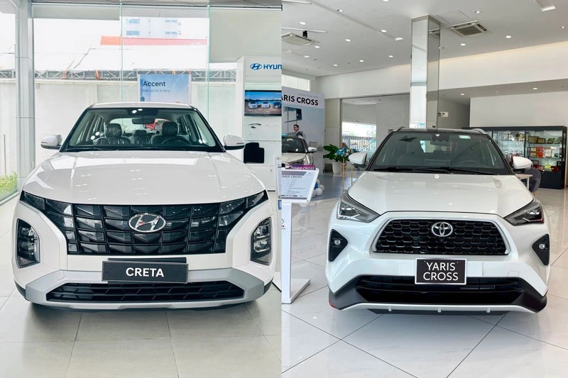So sánh Toyota Yaris Cross và Hyundai Creta qua động cơ vận hành