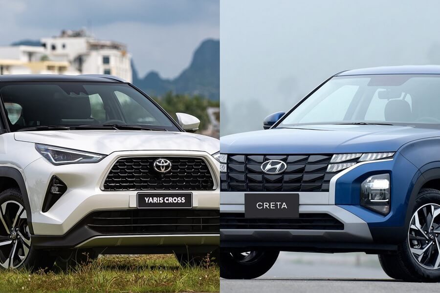 Toyota Yaris Cross và Hyundai Creta