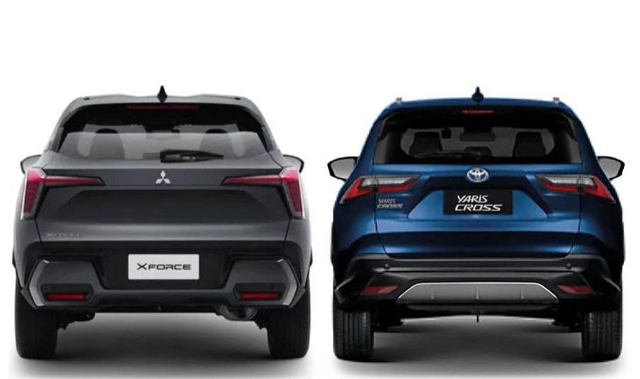Toyota Yaris Cross và Mitsubishi Xforce