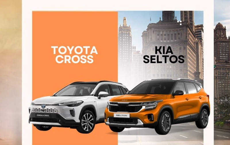 So sánh Toyota Raize và KIA Seltos qua ngoại thất