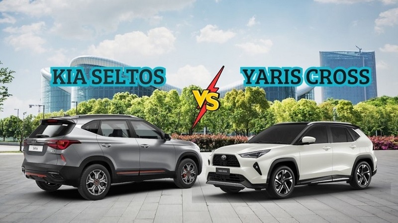 So sánh Toyota Raize và KIA Seltos qua ngoại thất