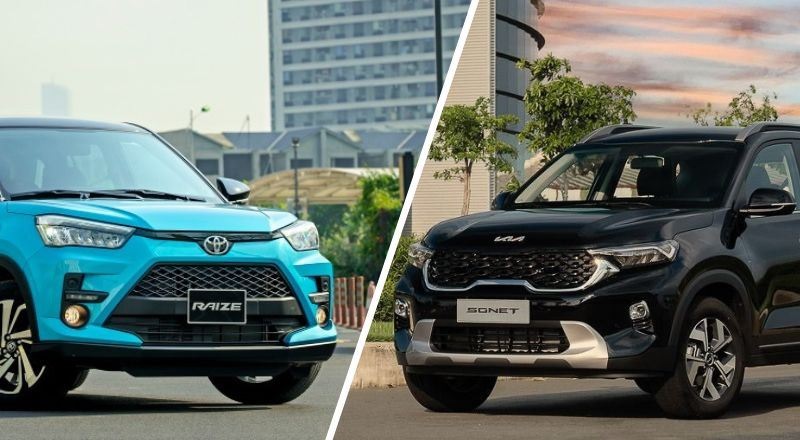 So sánh Toyota Raize và Kia Sonet qua động cơ vận hành