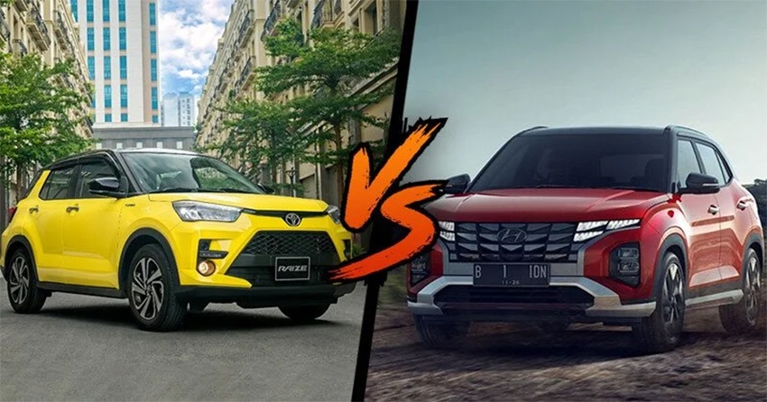 So sánh Toyota Raize và Hyundai Creta qua ngoại thất