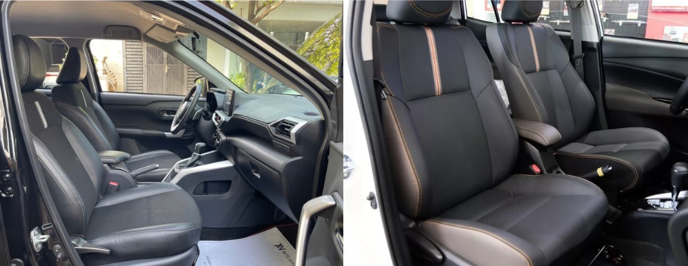 So sánh Toyota Raize và Toyota Vios qua ghế ngồi