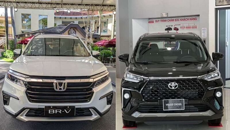 Honda BRV và Toyota Veloz