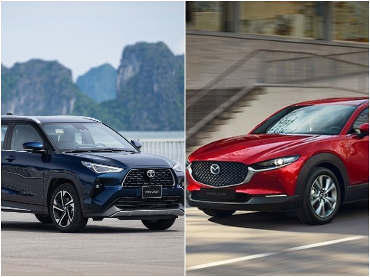 Giới thiệu Mazda CX3 và Yaris Cross