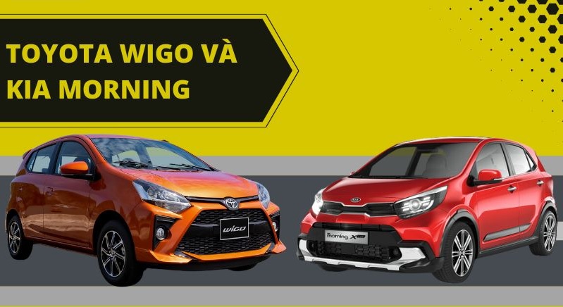 So sánh Kia Morning và Toyota Wigo qua ngoại thất