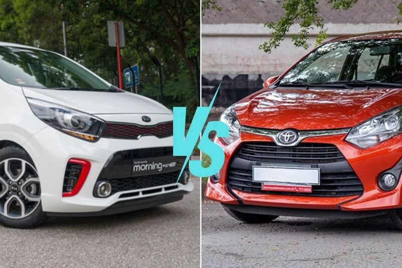 So sánh Kia Morning và Toyota Wigo qua ngoại thất