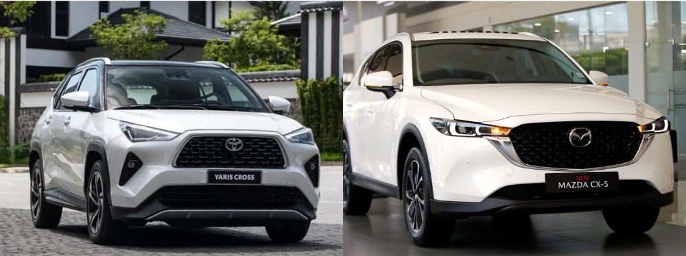 So sánh Mazda CX5 và Yaris Cross qua hệ thống an toàn