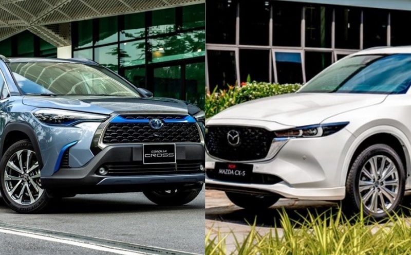 So sánh Mazda CX5 và Yaris Cross qua tiết kiệm nhiên liệu