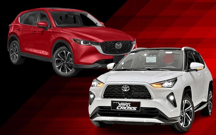 Mazda CX5 và Yaris Cross