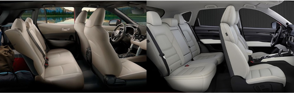 So sánh Toyota Corolla Cross và Mazda CX 5 qua nội thất