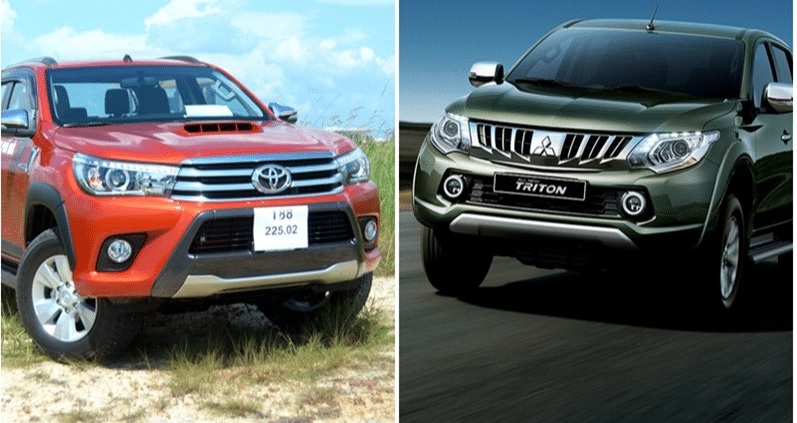 Nên mua Toyota Hilux hay Mitsubishi Triton?