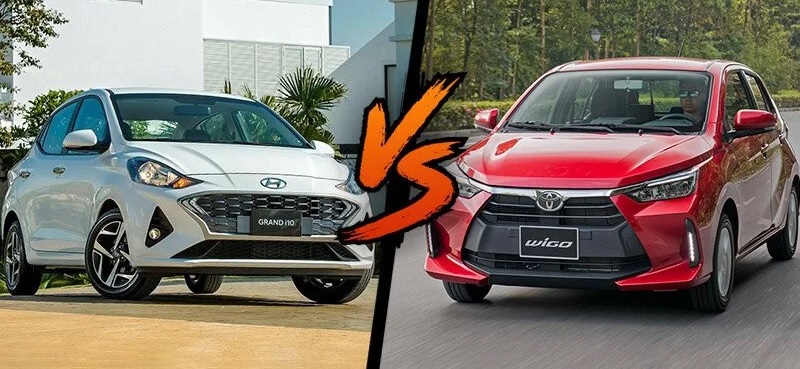 So sánh Toyota wigo và Hyundai Grand i10 qua động cơ vận hành