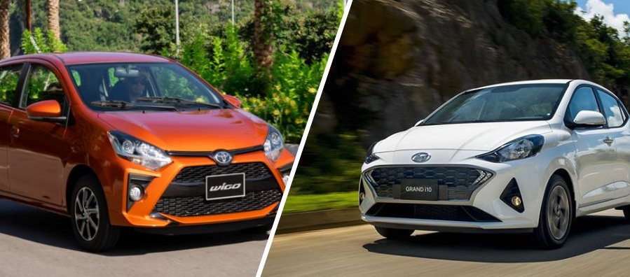 Nên mua Toyota wigo hay Hyundai Grand i10?