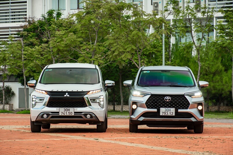 So sánh Toyota Veloz Cross và Mitsubishi Xpander qua ngoại thất