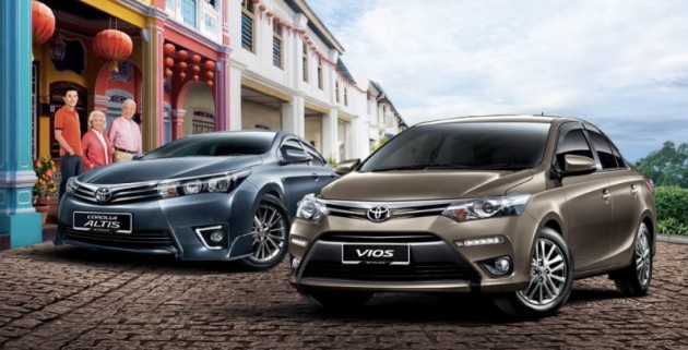 So sánh Toyota Vios và Toyota Altis qua động cơ vận hành