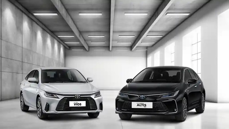 So sánh Toyota Vios và Toyota Altis qua trải nghiệm lái